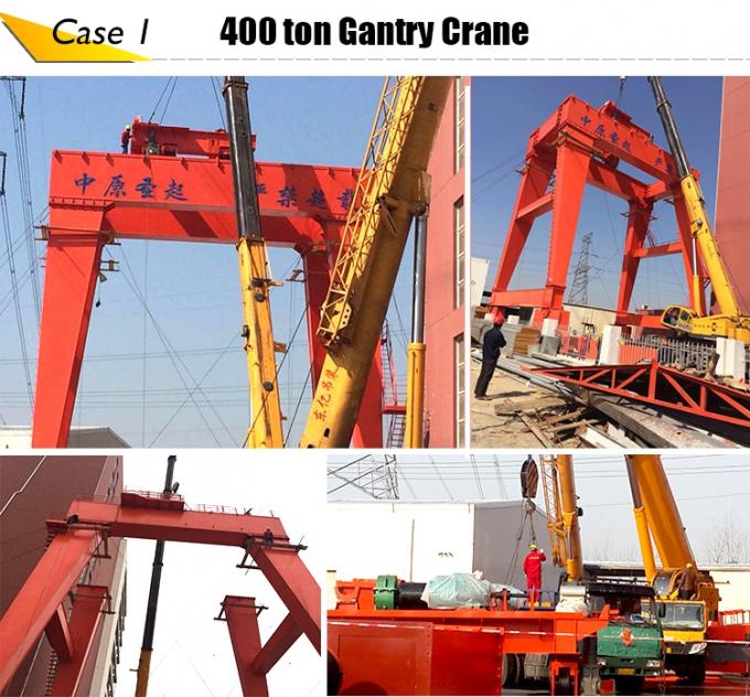 Industri MH Single Girder Gantry Crane Untuk Gudang ...